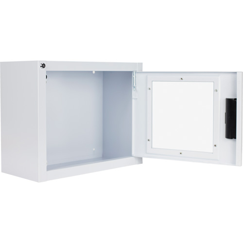 Standard Compact AED Cabinet with Alarm, Philips/Defibtech/Heartsine For, Non-Medical Consource