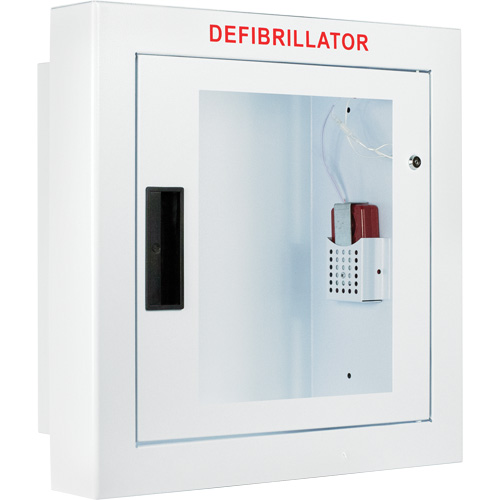 Semi-Recessed Large Cabinet with Alarm, Zoll AED Plus&reg;/Zoll AED 3/Cardio-Science/Physio-Control For, Non-Medical Consource