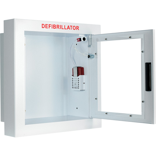 Semi-Recessed Large Cabinet with Alarm, Zoll AED Plus&reg;/Zoll AED 3/Cardio-Science/Physio-Control For, Non-Medical Consource