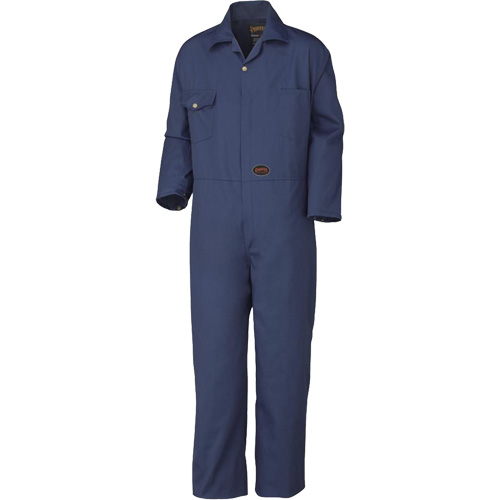 515T Coveralls with Zipper, Men's, Navy Blue, Size 40 Consource
