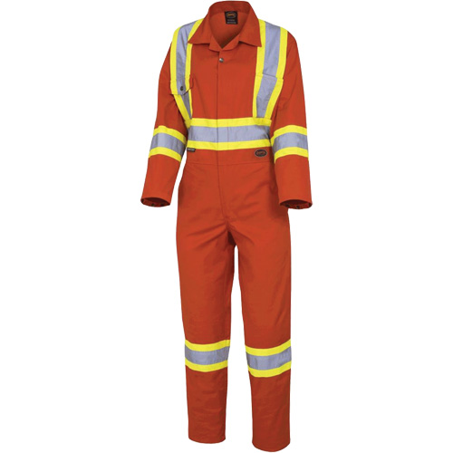 5514W Combinaisons de s&eacute;curit&eacute; pour femmes, T-petit, Orange haute visibilit&eacute; Consource