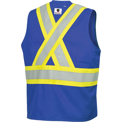 7730 Veste r&eacute;sistante aux arcs &eacute;lectriques FR-Tech, Petit, Bleu royal, 10 cal/cm² Consource
