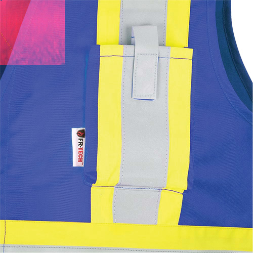 7730 Veste r&eacute;sistante aux arcs &eacute;lectriques FR-Tech, Petit, Bleu royal, 10 cal/cm² Consource