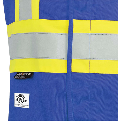 7730 Veste r&eacute;sistante aux arcs &eacute;lectriques FR-Tech, Petit, Bleu royal, 10 cal/cm² Consource