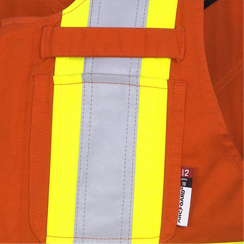 7712 Combinaison ignifuge FR-Tech, Petit, Orange haute visibilit&eacute; Consource