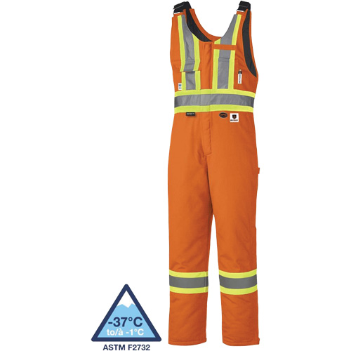 5534A Combinaison de s&eacute;curit&eacute; matelass&eacute;e ignifuge, Petit, Orange Consource