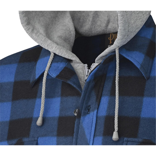 415SS Chemise &agrave; capuche matelass&eacute;e, Hommes, Petit, Multicolore Consource