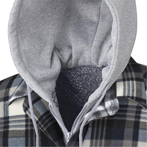 415BG Chemise &agrave; capuche matelass&eacute;e, Hommes, T-petit, Multicolore Consource