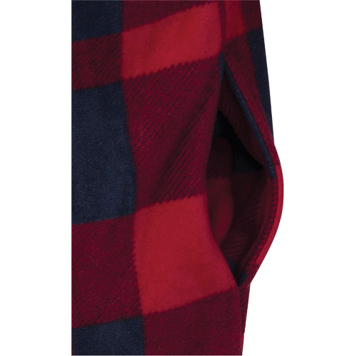 415RB Chemise &agrave; capuche matelass&eacute;e, Hommes, Petit, Multicolore Consource