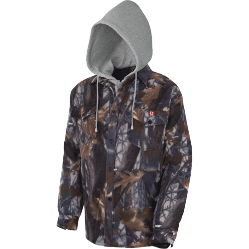 415CM Chemise &agrave; capuche matelass&eacute;e, Hommes, T-petit, Multicolore Consource