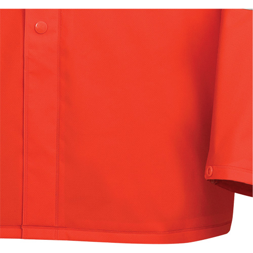 576J High-Visibility FR Rain Jacket, Small, High Visibility Orange Consource