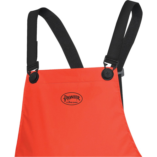 576P FR Safety Bib Pants, Small, High Visibility Orange Consource