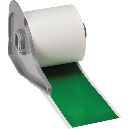 Ruban adh&eacute;sif permanent toutes saisons pour &eacute;tiquettes, Vinyle, Vert, Largeur de 2" Consource