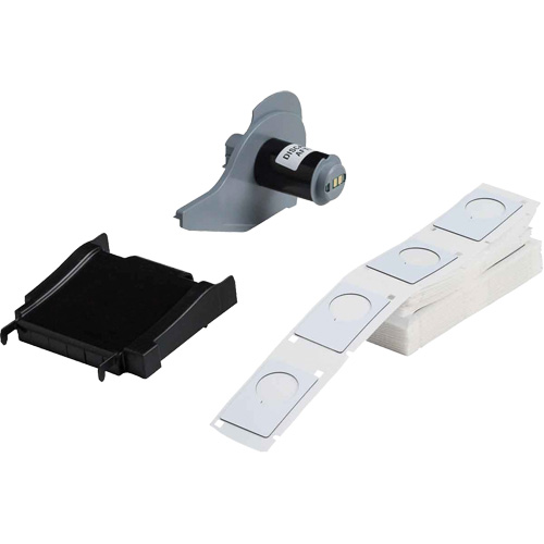 Raised Panel Labels, Polyester, 1.2" L x 1.9" H, White Consource