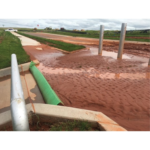 Green Ultra-Silt Dike&reg;, 7' L x 5' W Consource