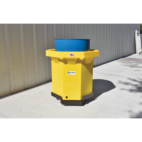 Flat-Bottom Ultra-Spill Collector&reg;, 66 US gal., Mobile Consource