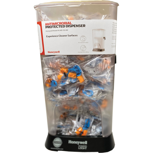 HL400 AM Corded Earplug Dispenser with FF-30 Earplugs Canister Consource