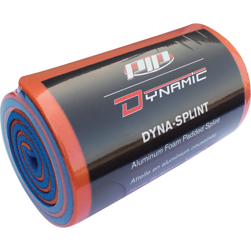 Attelle, Polyvalent, Aluminium rembourr&eacute; au caoutchouc-mousse, 24", Non m&eacute;dical Consource