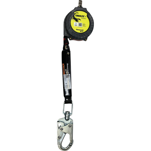 Limiteur de chute personnel Scorpion TurboLite+ Miller, 9', Sangles, Pivotant Consource