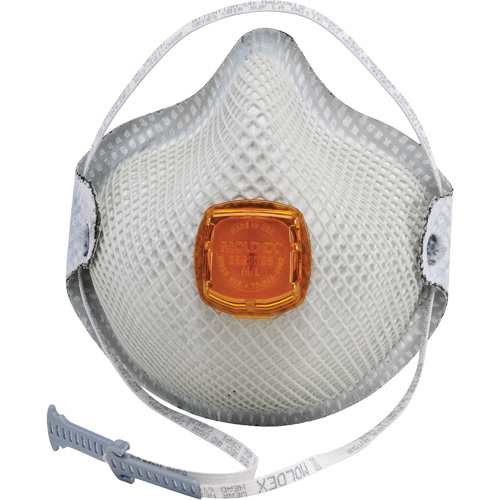 Respirateurs contre les particules de la s&eacute;rie Organic Vapours 2800 Plus Relief, N95, Certifi&eacute; NIOSH, Moyen/grand Consource