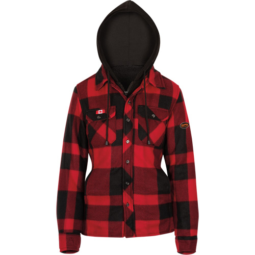 415RBW Quilted Hooded Shirt, Women's, X-Small, Multi-Colour Consource