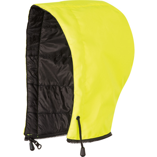 5771H Capuchon pour manteau de s&eacute;curit&eacute; haute visibilit&eacute; r&eacute;versible, Jaune lime haute visibilit&eacute;, Nylon/Polyester Consource