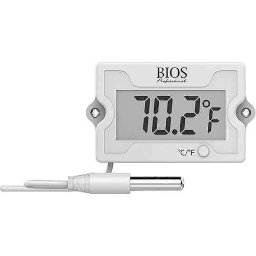 Panel Mount Thermometer, Contact, Digital, -58-230°F (-50-110°C) Consource