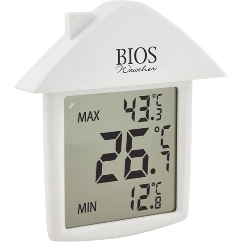 Suction Cup Thermometer, Non-Contact, Digital, -13-122°F (-25-50°C) Consource