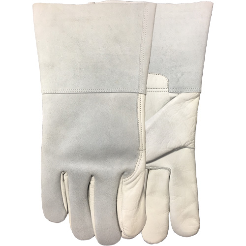 2757E Fabulous Fabricator Fitter's Gloves, Small, Grain Cowhide Palm, Cotton Fleece Inner Lining Consource