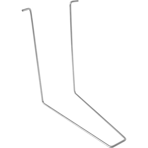 Berme &agrave; support en fil m&eacute;tallique, Capacit&eacute; 268 gal. US, 6' la x 6' lo x 12" h, Support en L Consource