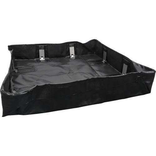 Berme repliable, Capacit&eacute; 538,5 gal. US, 12' la x 12' lo x 6" h, Support &agrave; encliqueter Consource