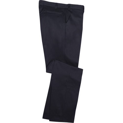 Industrial Work Pants, Cotton, Navy Blue, Size 30, 30 Inseam Consource