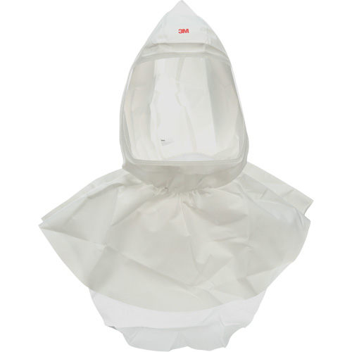 Versaflo S-Series PAPR Hood with Shroud, Standard, Facepiece/Soft Top, Double Shroud Consource