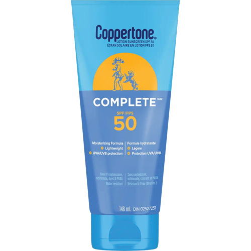 Protection solaire compl&egrave;te Coppertone, FPS 50, Lotion Consource