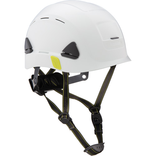 Casque de s&eacute;curit&eacute; d'escalade Fibre Metal, R&eacute;pond aux normes CSA type 2, Suspension Rochet, Ventil&eacute; Consource
