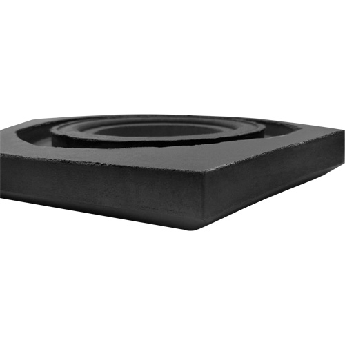 Base de canaliseur en caoutchouc, 15 lb Consource