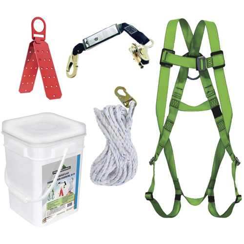 RK4-25 Compliance Roofer's Kit with Reusable Bracket, Roofer's Kit Consource