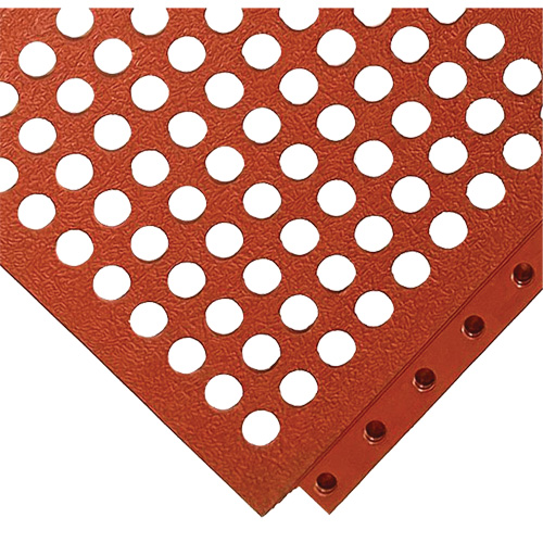 Tuiles ouvertes &agrave; imbrication en caoutchouc pour planchers 24/Seven Locksafe Grade A Consource