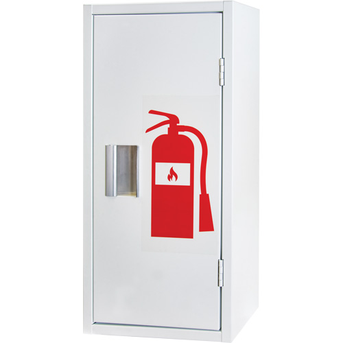 Armoire int&eacute;rieur pour extincteur, 12" la x 26" h x 9" p Consource