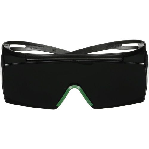 SecureFit 3700 Series Safety Glasses SF3750AS-BLK, Grey/IR 5.0 Lens, Anti-Scratch, ANSI Z87+/Meets/Exceeds CSA Z94.3 Consource