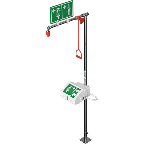 Combination Shower with Closed ABS Bowl & Top Inlet, Pedestal Consource