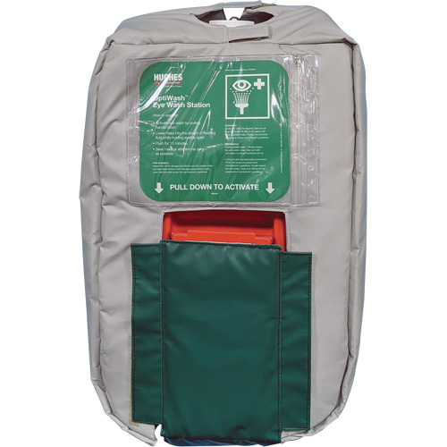 Enveloppe isol&eacute;e pour douche oculaire de 10 gallons aliment&eacute;e par gravit&eacute; Consource