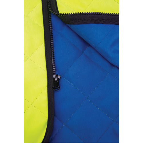 Veste refroidissante &agrave; &eacute;vaporation, Moyen, Jaune lime haute visibilit&eacute; Consource