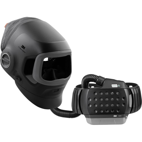 Casque de soudage Speedglas G5-03 Pro-Air avec syst&egrave;me de respirateur d'&eacute;puration d'air propuls&eacute; Adflo — SANS filtre autoassombrissant, Masque de soudage, Pile Lithium-ion Consource