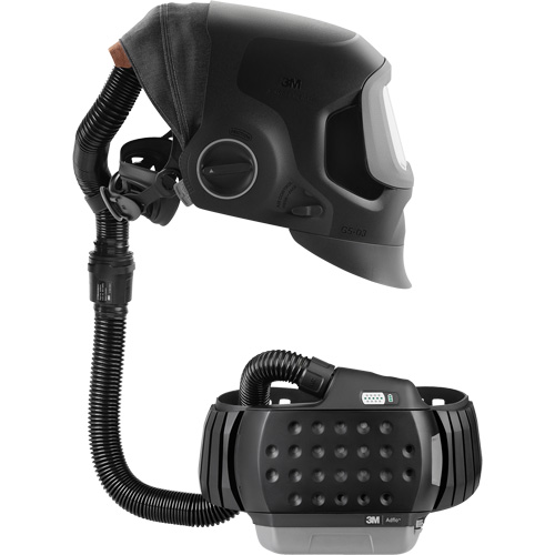 Casque de soudage Speedglas G5-03 Pro-Air avec syst&egrave;me de respirateur d'&eacute;puration d'air propuls&eacute; Adflo — filtre autoassombrissant TW, Masque de soudage, Pile Lithium-ion Consource