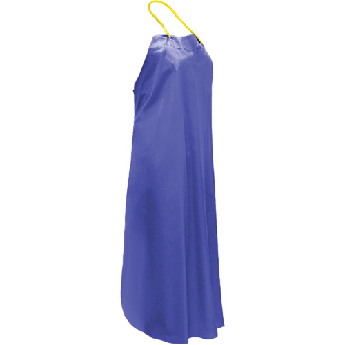 Tablier CoverMe, PVC/Vinyle, 45" lo x 35" la, Bleu Consource