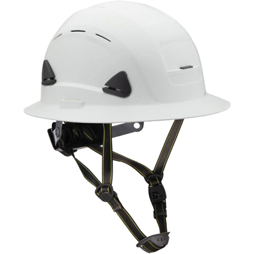 Fibre Metal Climbing Style Helmet with Full Brim, Meets CSA Type 2, Ratchet Suspension, Vented Consource