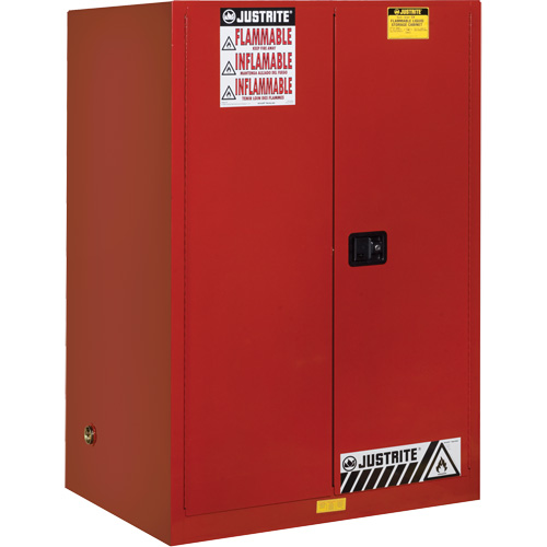 Armoire pour produits inflammables Sure-Grip EX, 90 gal., 2 Porte(s), 43" La x 65" h x 34" p Consource