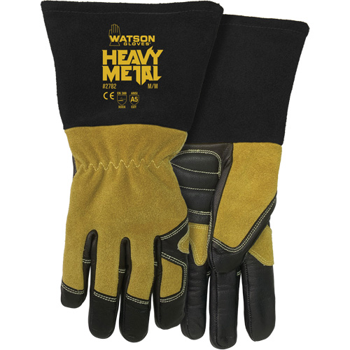 Gants de soudage MIG/&eacute;lectrode 2782 Fired Up pour femmes, Cuir fleur de vache, Taille Petit Consource