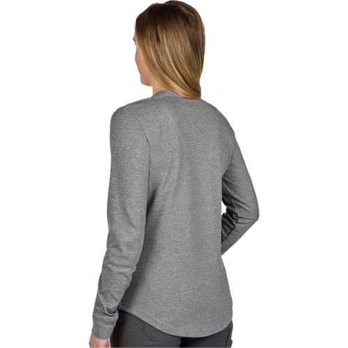FREEFLEX Long-Sleeve Hybrid T-Shirt, Women's, X-Small, Grey Consource